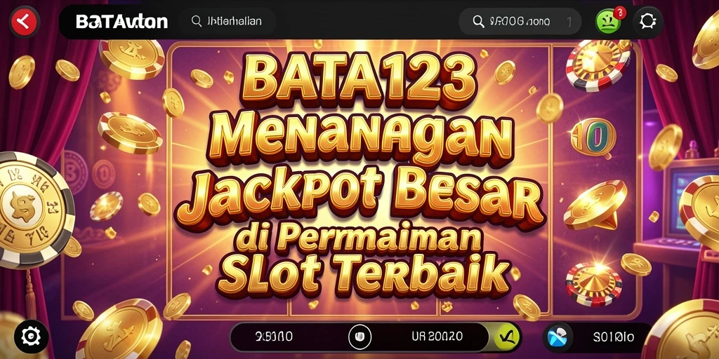 Tangkap momen mendebarkan saat bermain slot BATA123.