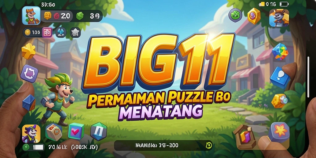 Tampilan gameplay BIG11 yang menarik dan penuh tantangan Puzzle.