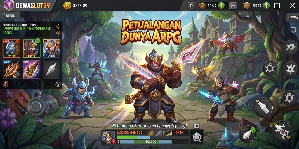 Tampilan gameplay seru dalam DEWASLOT99 yang penuh aksi.