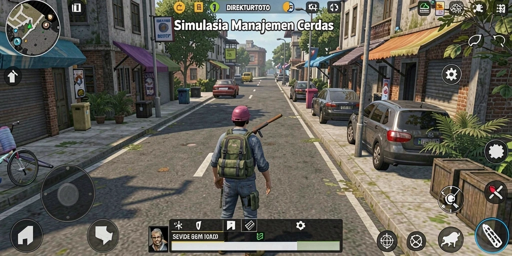Tampilan gameplay menarik dari DIREKTURTOTO dengan strategi manajemen.