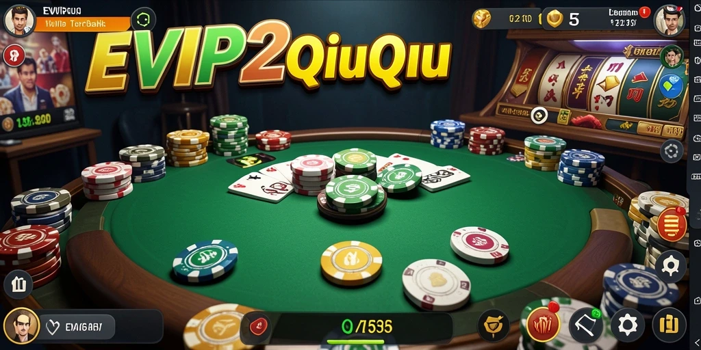 Gameplay seru QiuQiu di EVIP2 yang penuh strategi.