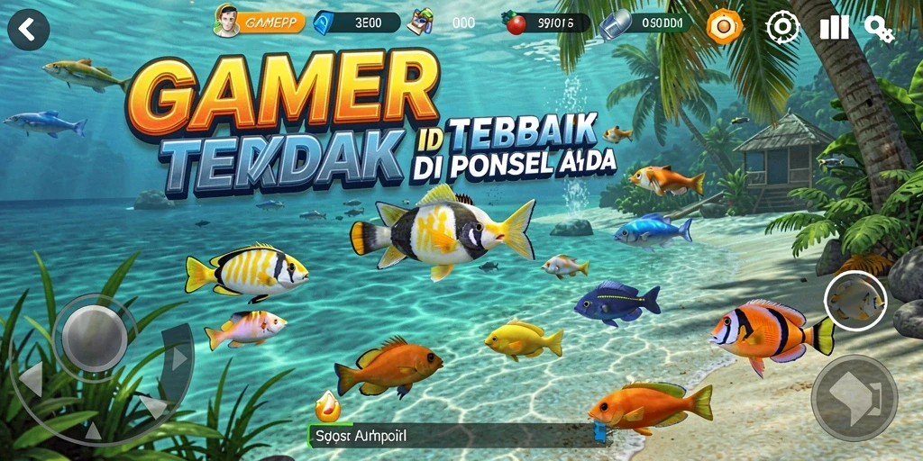 Pengalaman seru menembak ikan di GAMERP dengan berbagai senjata.