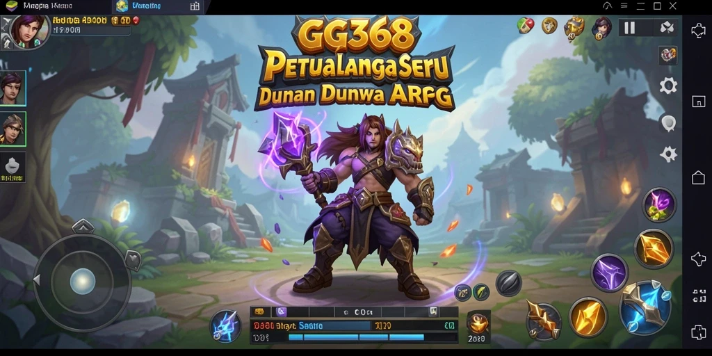 Screenshot gameplay GG368 menampilkan aksi petualangan seru.