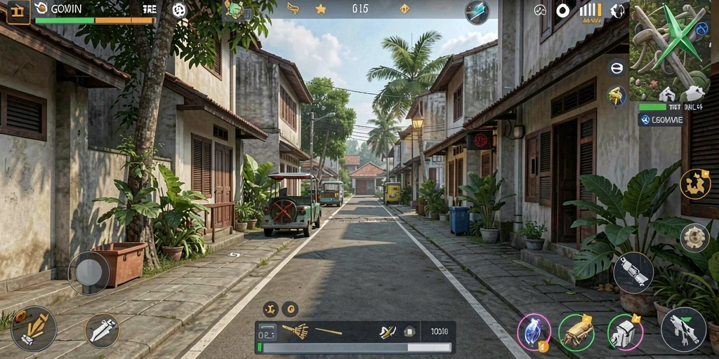 Screenshot utama GOWIN menampilkan fitur pengelolaan tugas yang intuitif.