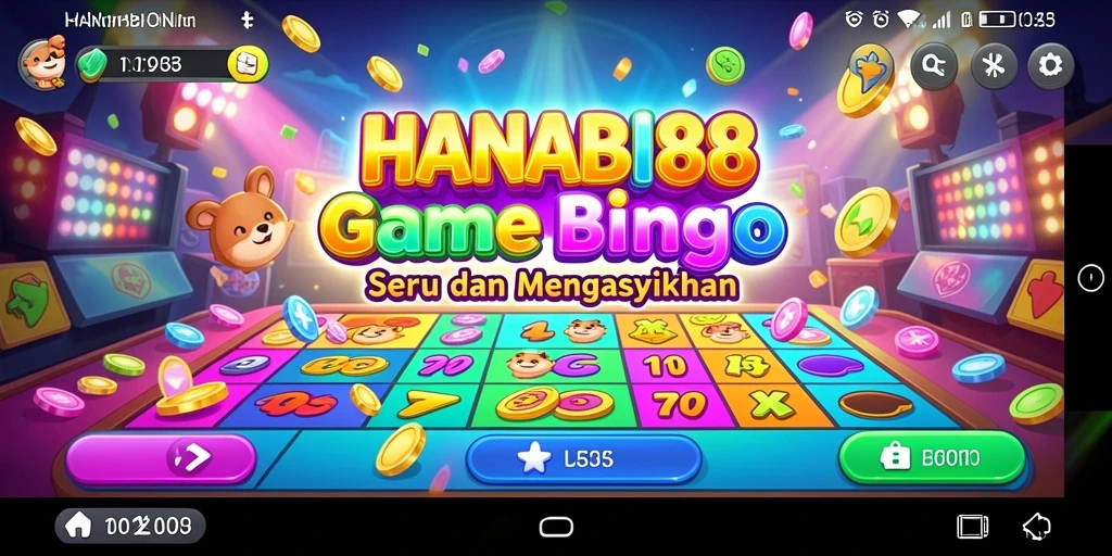 Gameplay seru dan menarik di HANABI88 Bingo.