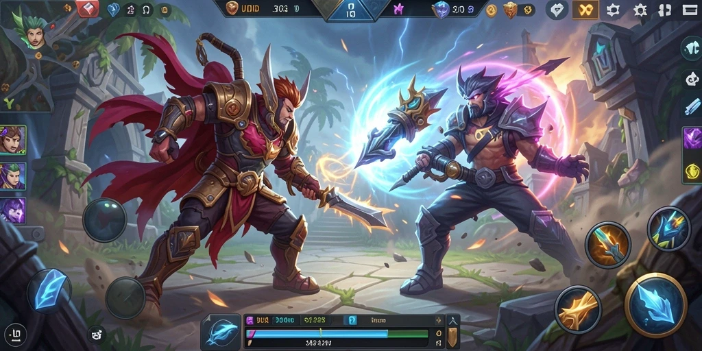 Tampilan gameplay menarik dan strategi pertarungan di <strong>JUDOL303</strong>.