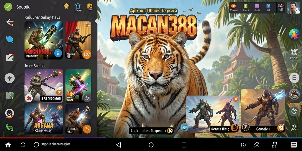 Tampilan antarmuka sederhana dan fungsional dari MACAN388.