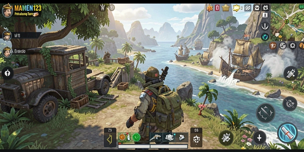 Gameplay seru di dunia terbuka MAMEN123 yang menakjubkan.