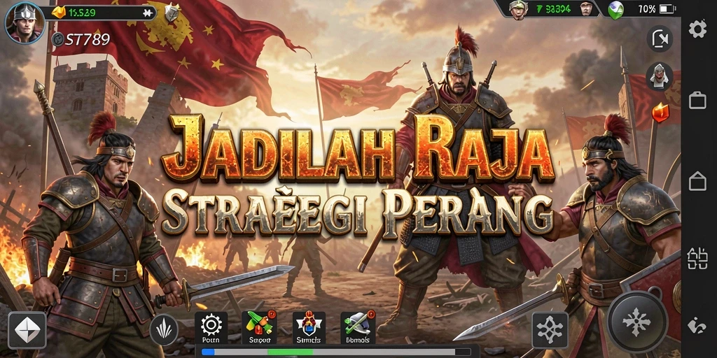 Screenshot gameplay ST789 menampilkan pertempuran strategis yang seru.
